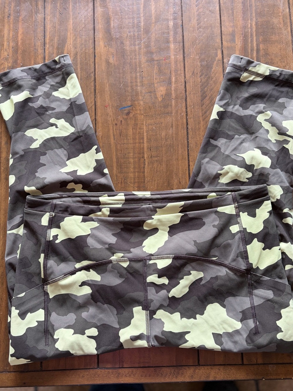 Women’s Camo Leggings in Green and Brown